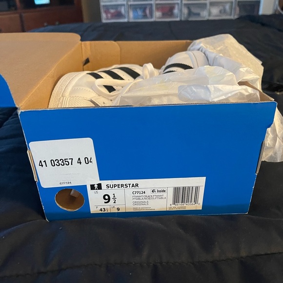 Adidas Superstars. Never worn - Picture 2 of 2